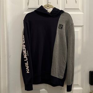 Karl Lagerfeld Paris Hoodie Hooded Sweatshirt